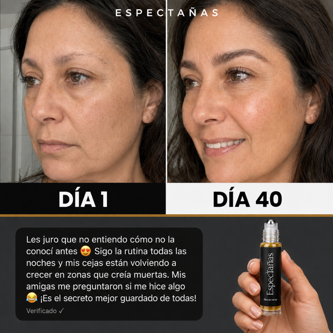 Espectañas® — Tratamiento Natural Activador de Crecimiento para Pestañas y Cejas