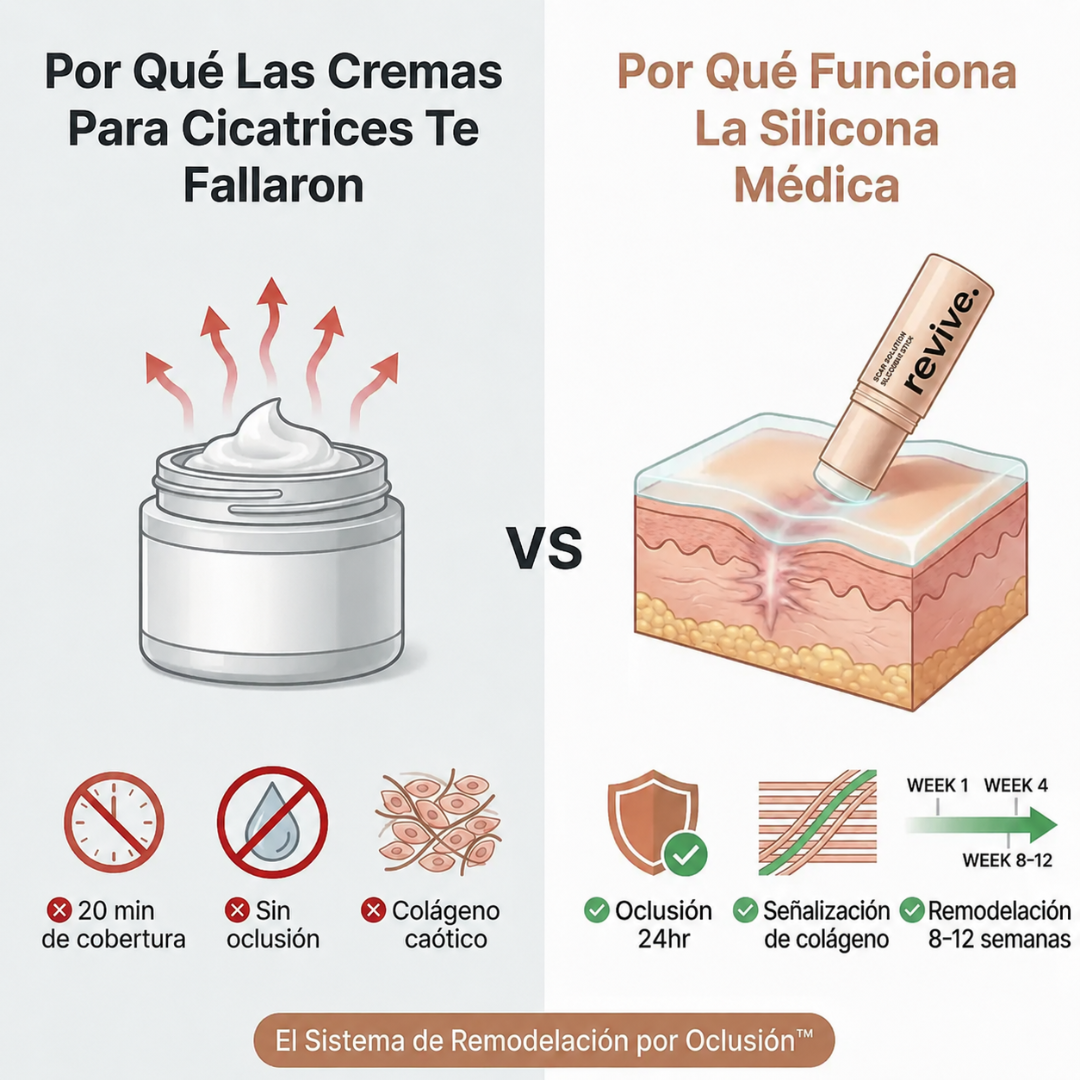 Stick Reparador de Cicatrices con Silicona - revive.