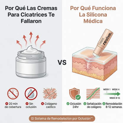 Stick Reparador de Cicatrices con Silicona - revive.